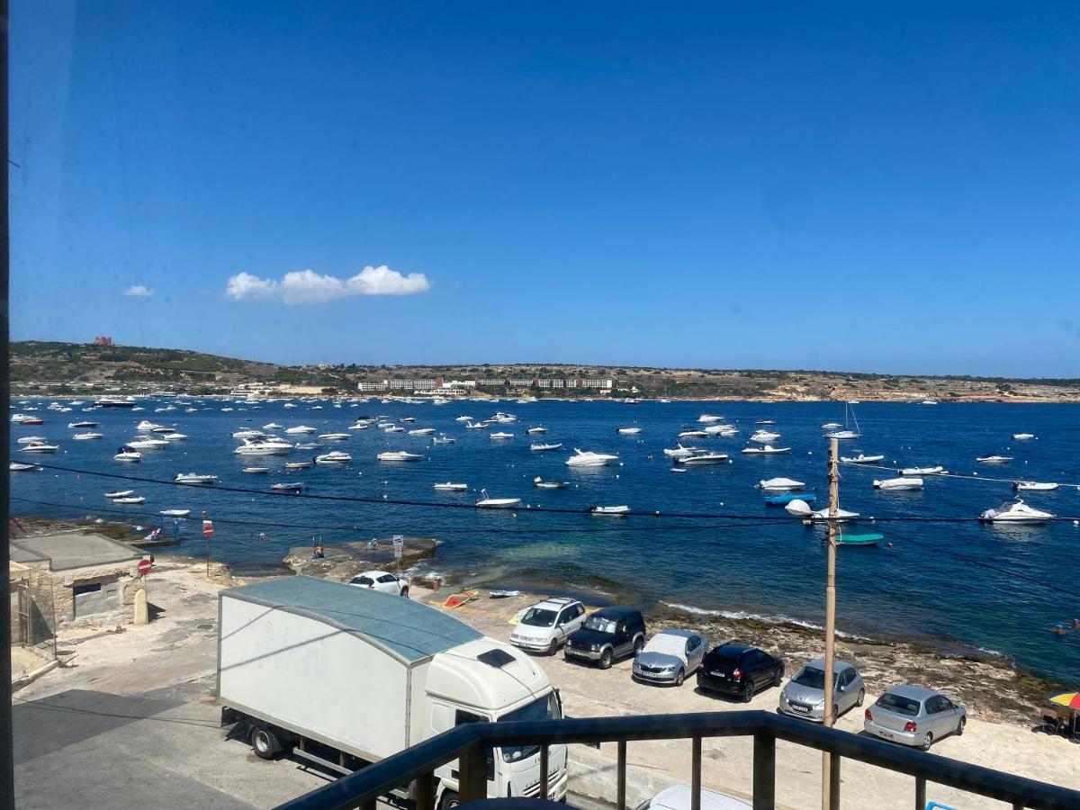 Sea Front Apartment At Mellieha Bay, Malta! Luaran gambar