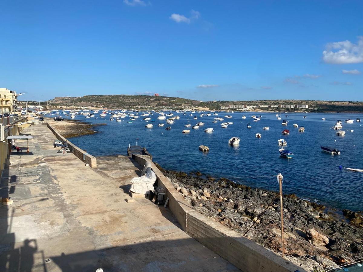 Sea Front Apartment At Mellieha Bay, Malta! Luaran gambar